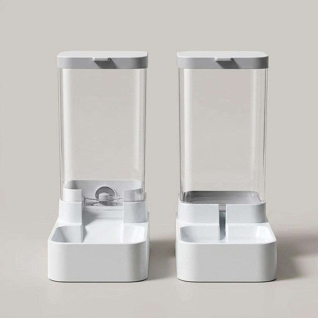 Automatic Pet Feeder and Water Dispenser