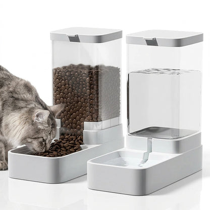 Automatic Pet Feeder and Water Dispenser